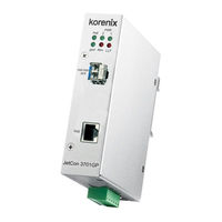 Korenix JetCon 3701GP-U User Manual