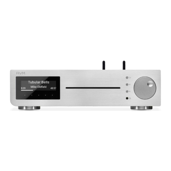 AVM INSPIRATION CS 2.3 Instruction Manual