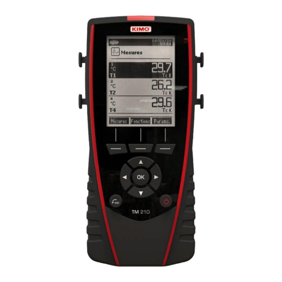 sauermann TM 210 Quick Start Manual