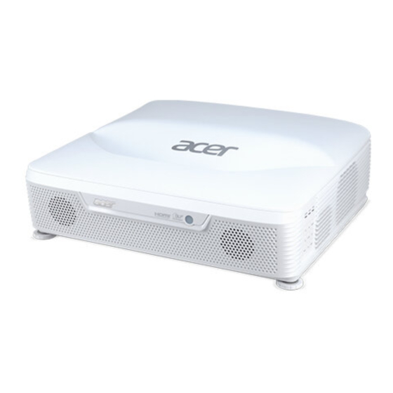 Acer L812 A4K2109 Series User Manual