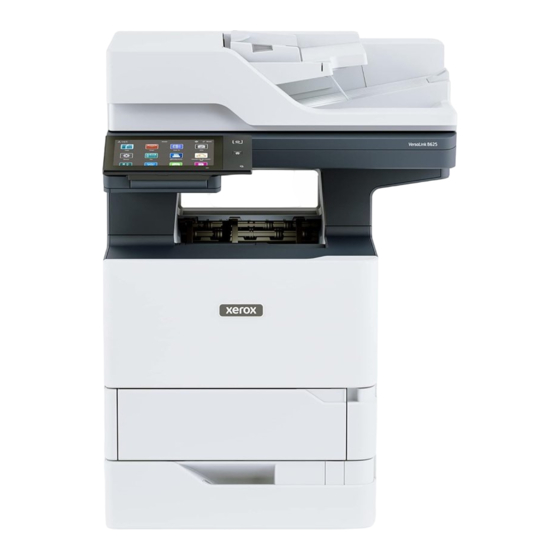 Xerox VersaLink B625 User Manual