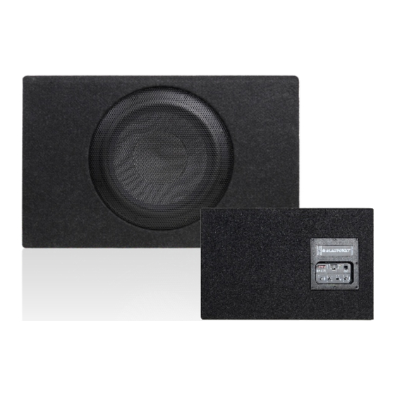 Blaupunkt TWb 1000A Manual