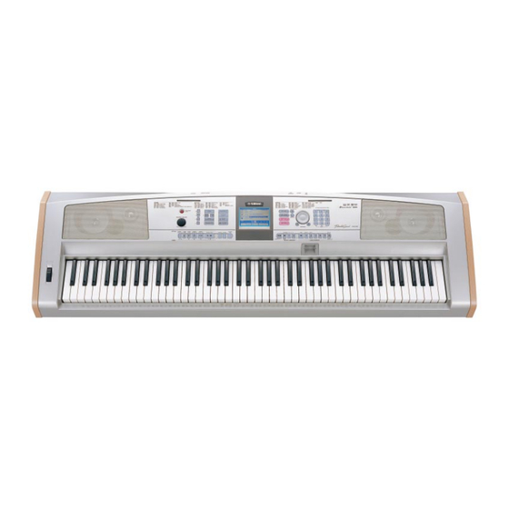 Yamaha Portable Grand DGX-305 Service Manual