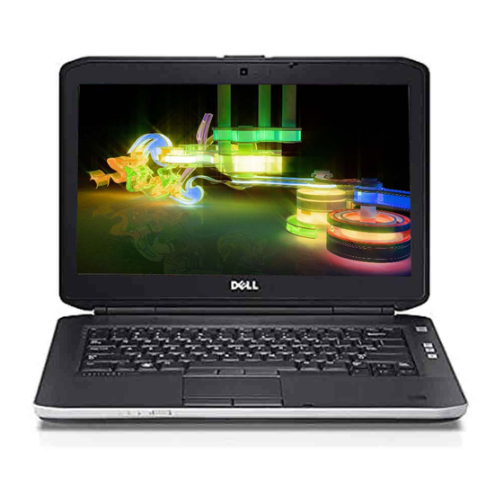 Dell Latitude E5430 Setup And Features Information