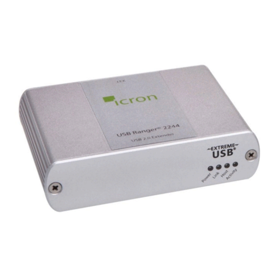 Icron USB Ranger 2244 User Manual