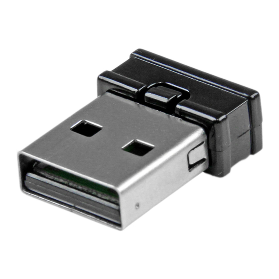 StarTech.com USBBT2EDR4 User Manual