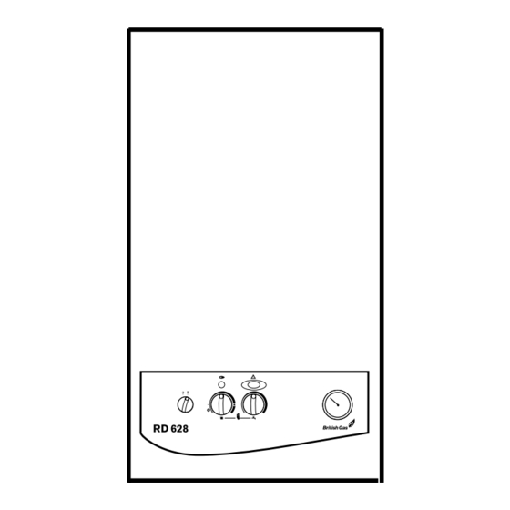 British Gas RD 628 Installation And Servicing Instructions