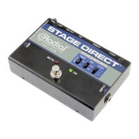 Radial Engineering STAGEDIRECT User Manual