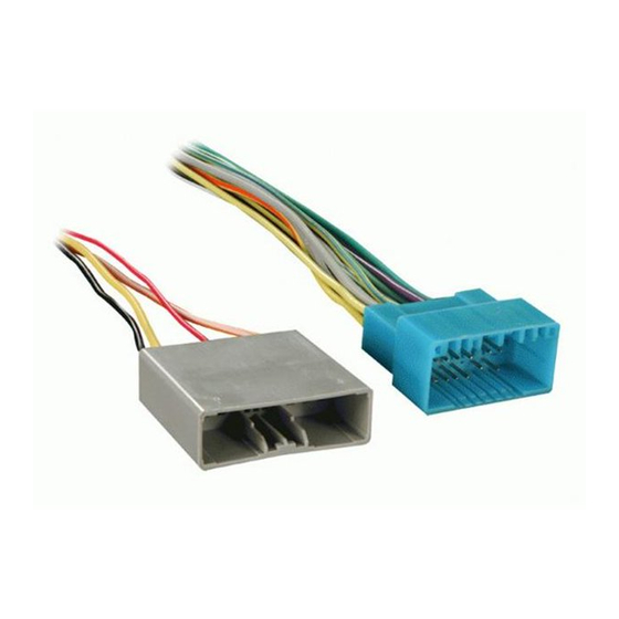 Metra Electronics 70-1727 Installation Instructions