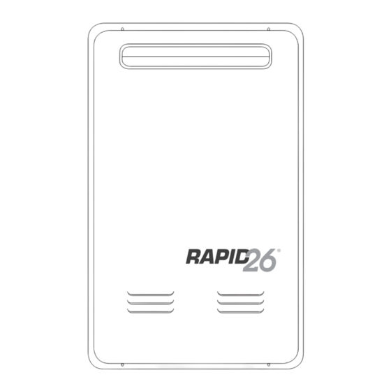 Alliance Appliances Pty Ltd RAPID 26 Service Instructions Manual