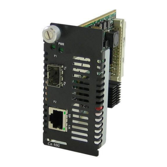 Perle C-10GRT-SFP Installation Manual