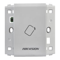 HIKVISION DS-k1106 Installation Manual