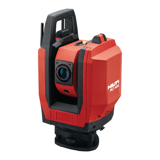 Hilti PLT 400 Original Operating Instructions