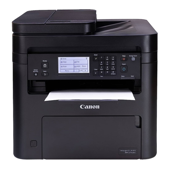 Canon MF275dw User Manual