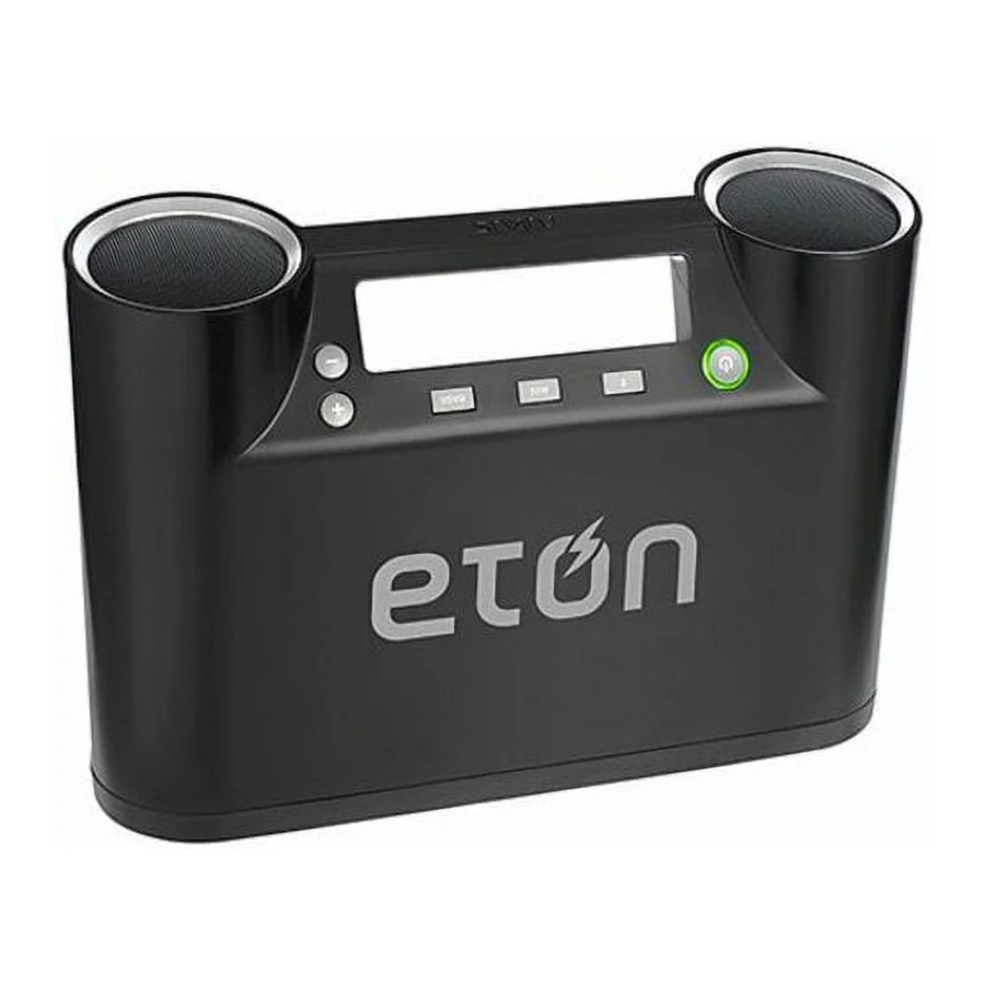 Eton rukus - Sound System Manual