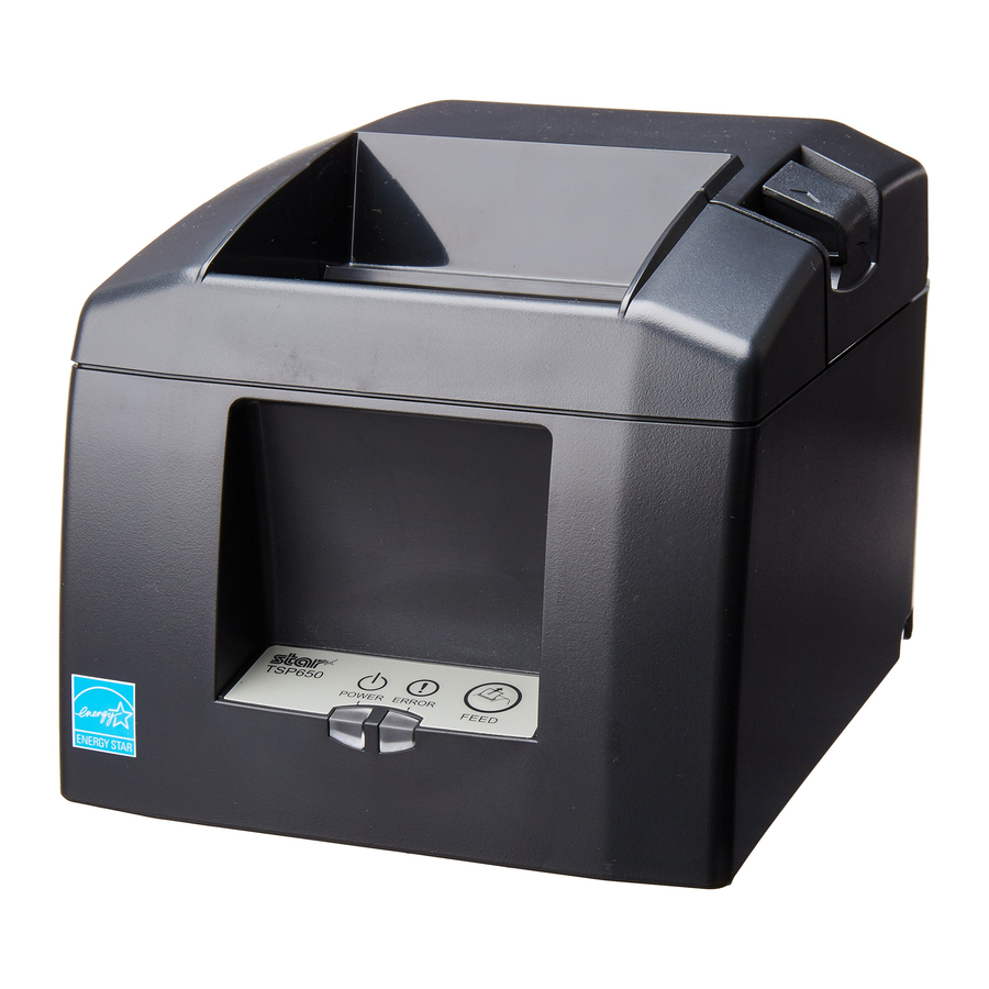 Star TSP650 Manual