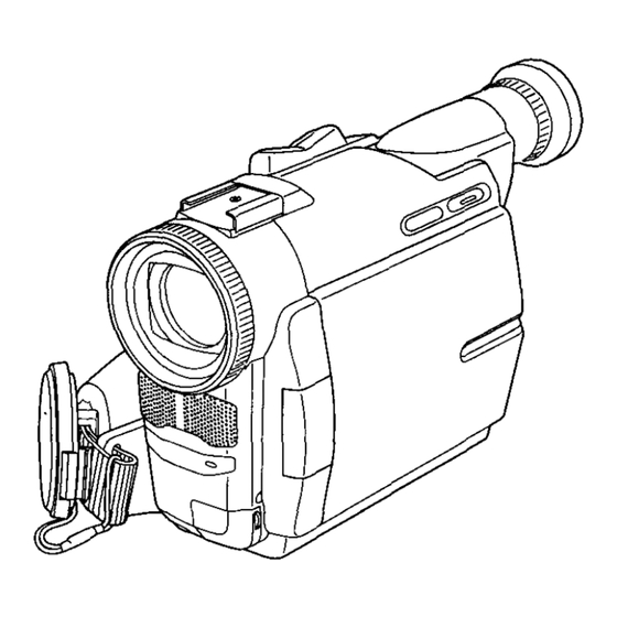 Panasonic Digital Palmcoder PalmSight PV-DV900 Operating Instructions Manual
