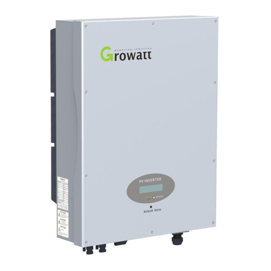 Growatt 6000UE Installation & Operation Manual