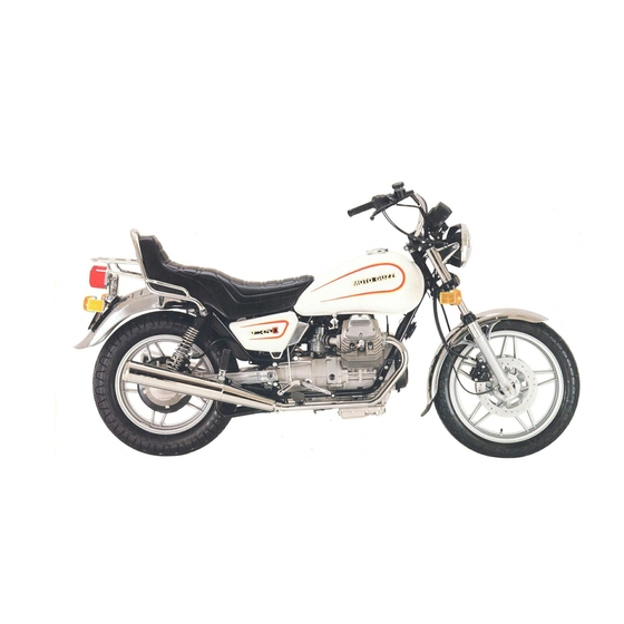 MOTO GUZZI V 50C Owner's Manual