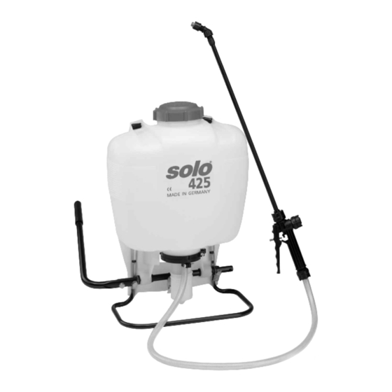 Solo 425 Service Manual