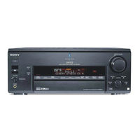 Sony STR-DA7ES - Fm Stereo/fm-am Receiver Service Manual