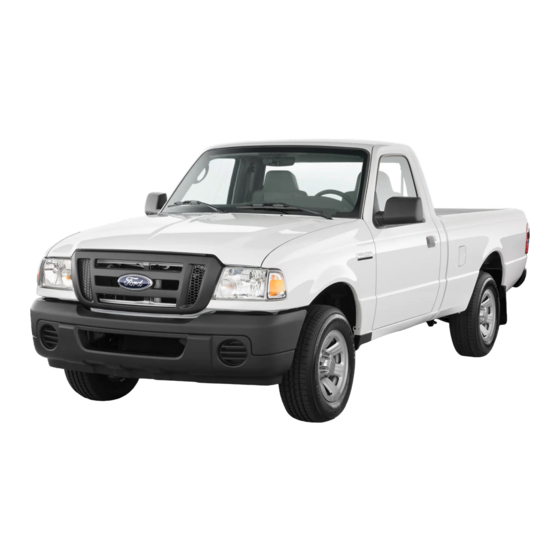 Ford Ranger Service Manual