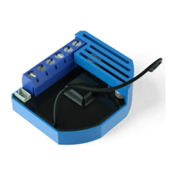 QUBINO FLUSH SHUTTER ZMNHOD1 User Manual