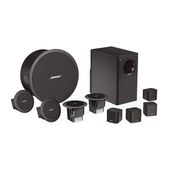 Bose FreeSpace 3 Quick Start Manual