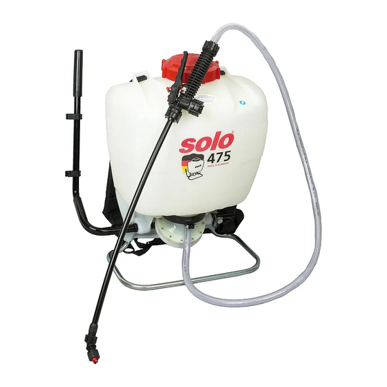 Solo 425 Operator's Manual & Parts List