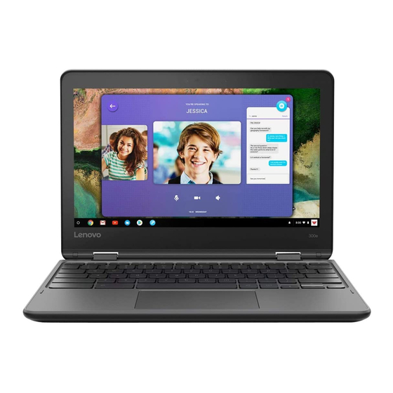 Lenovo Chromebook 300e Safety, Warranty, And Setup Manual