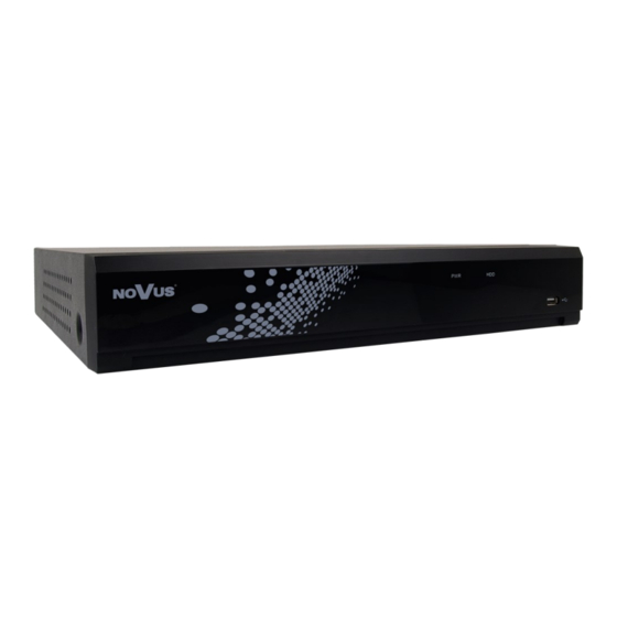 Novus NHDR-4 AHD Series User Manual