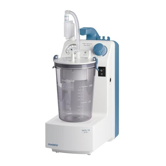 Medela Vario Instructions For Use Manual