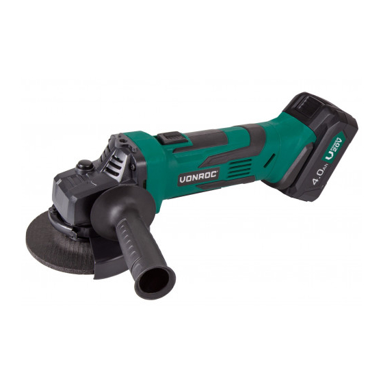 VONROC AG501DC Original Instructions Manual
