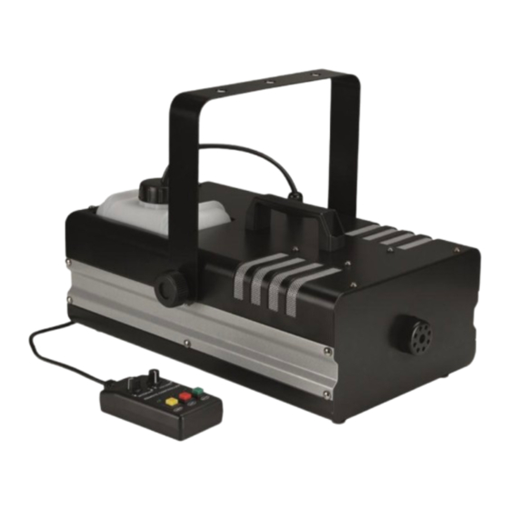 User Manuals: HQ Power VDP2000SMT DMX Smoke Machine