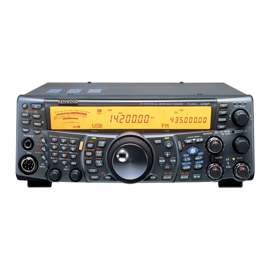 Kenwood TS-2000LE Service Manual Supplement