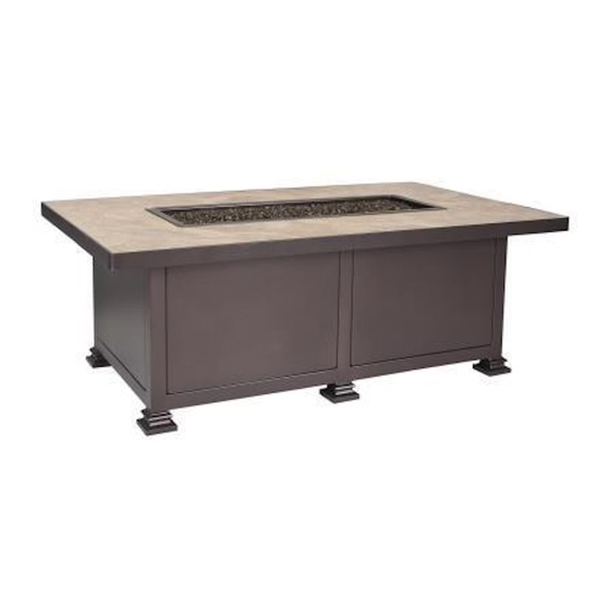 OW Lee CASUAL FIRESIDE 5110-2442O Owner's Manual