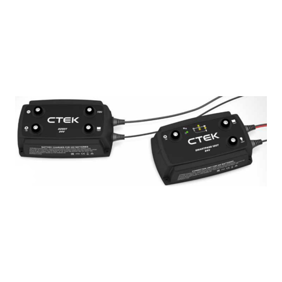 CTEK D250T User Manual