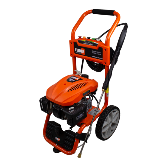 User Manuals: Feider Machines FNHPT240 Pressure Washer