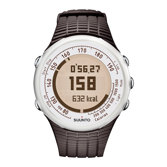 Suunto T1 Quick Manual