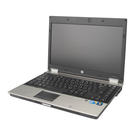 HP EliteBook 8440P Manuals