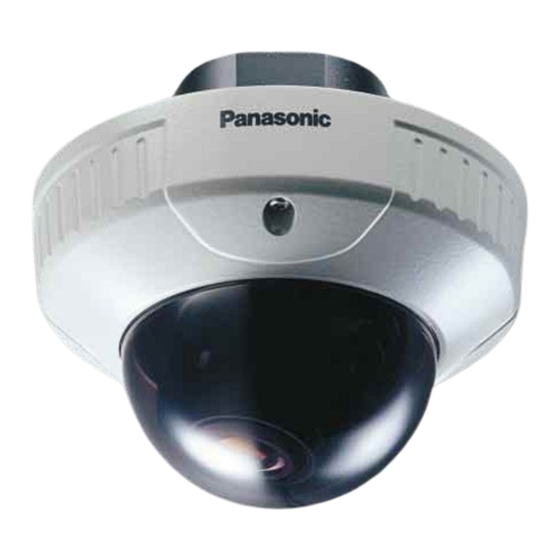 Panasonic WV-CW474 Series Specifications