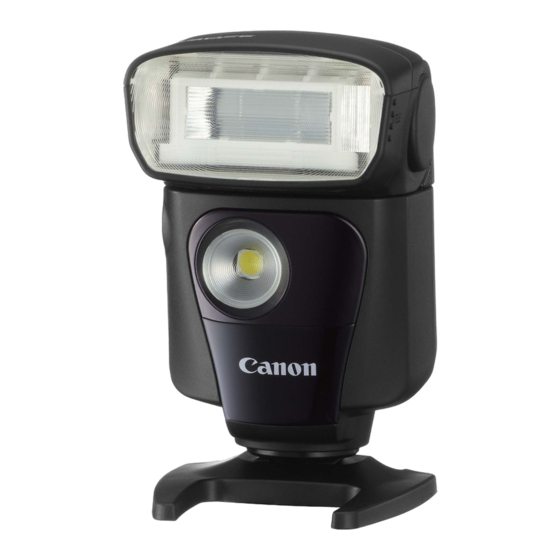 Canon SPEEDLITE 320EX Instruction Manual