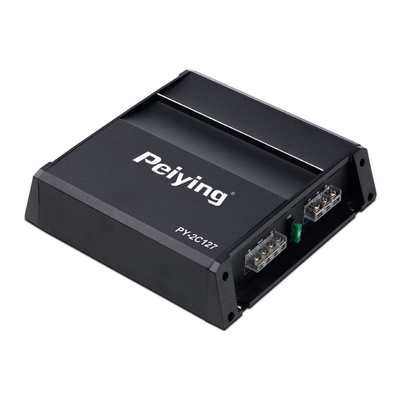 Peiying PY-2C127 Owner's Manual