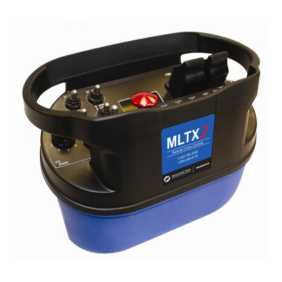 Magnetek Telemotive MLTX2 User Manual