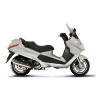 PIAGGIO X8 400 Euro 3 Service Station Manual