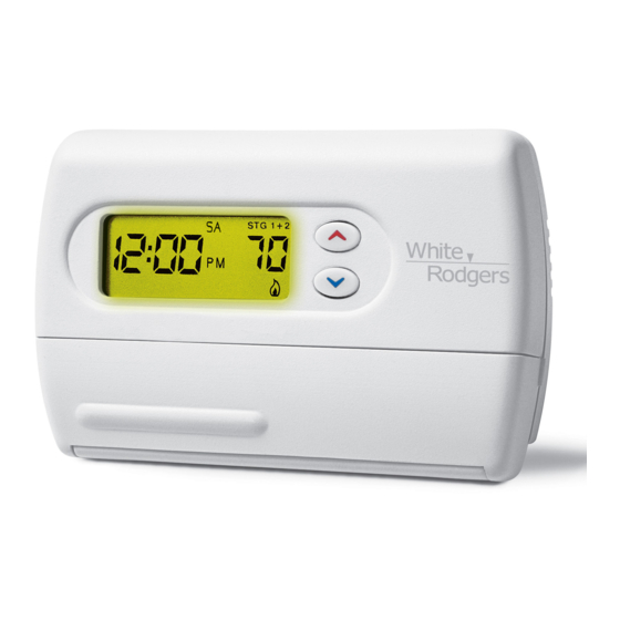 White Rodgers 1F85-277 Installation Instructions Manual