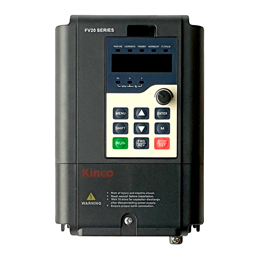 Kinco FV20 User Manual