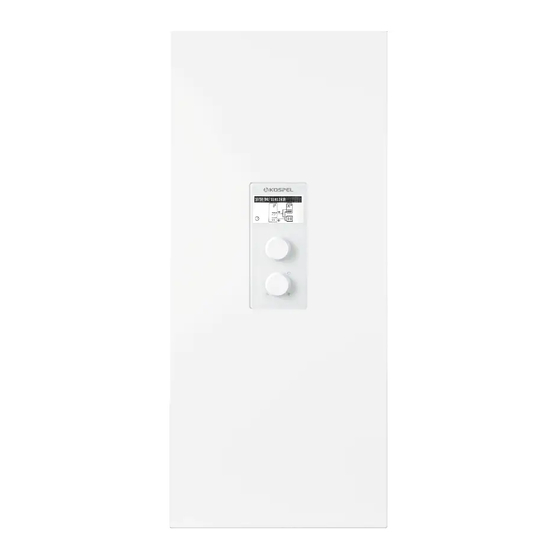 Kospel EKCO.L3 heating boiler Manuals