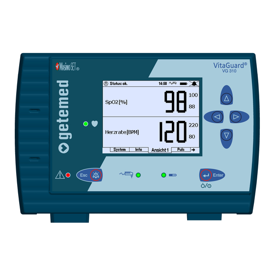 getemed VitaGuard VG310 Operating Instructions Manual