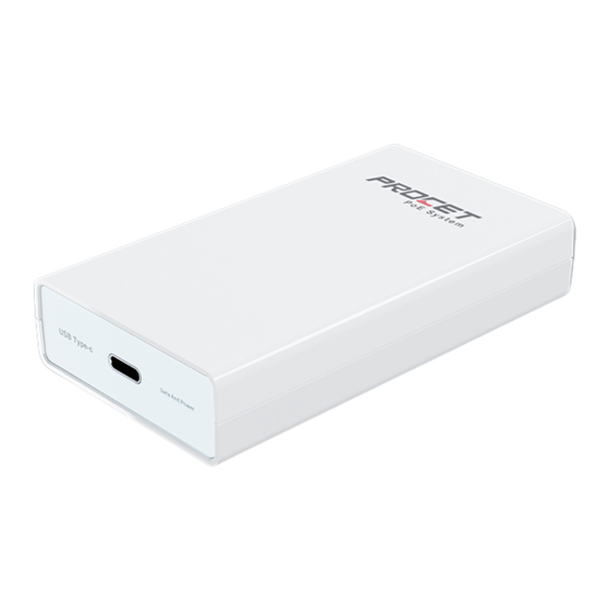User Manuals: PROCET PT-PTC-A-BT PoE Splitter